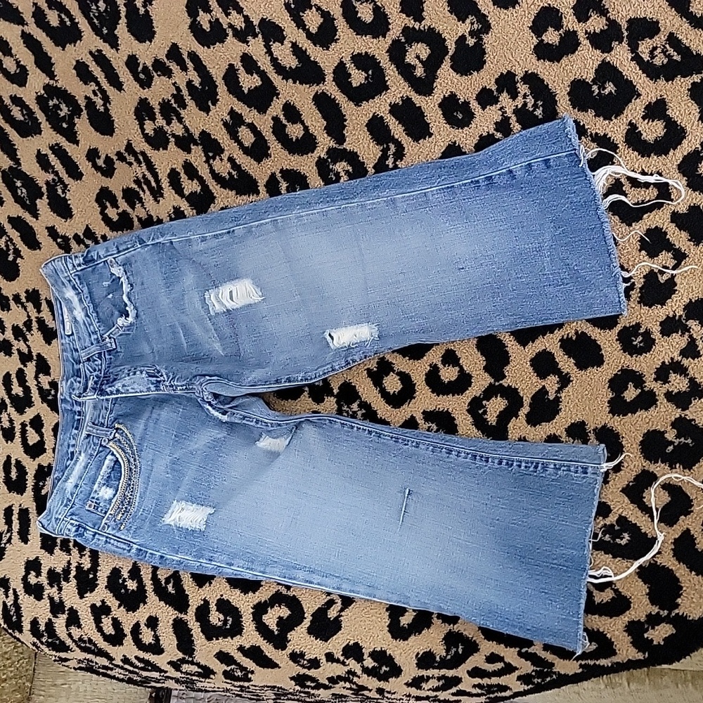 Chip & Pepper size 26 cropped jeans